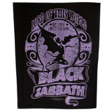 Band Merchandise Black Sabbath „Herr dieser Welt“-Rückenaufnäher