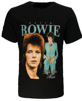 Band Merchandise David Bowie Life on Mars T-Shirt Band Merchandise David Bowie Life on Mars T-Shirt