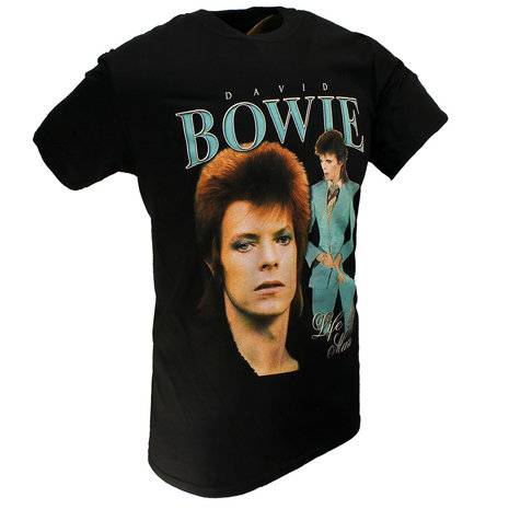 Band Merchandise David Bowie Life on Mars T-Shirt - Officiële Merchandise Band Merchandise David Bowie Life on Mars T-Shirt - Officiële Merchandise