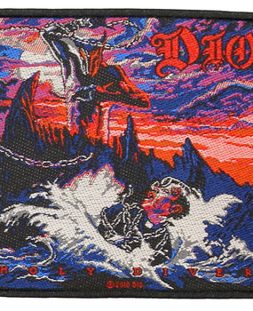 Band Merchandise Dio Holy Diver Patch 10 x 10 cm Band Merchandise Dio Holy Diver Patch 10 x 10 cm
