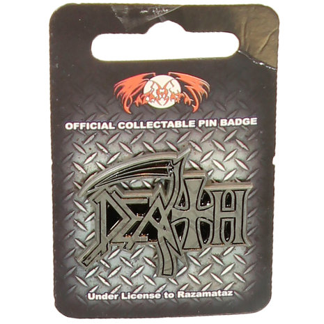 Band Merchandise Anstecknadel mit Death-Logo – offizielles Merchandise Band Merchandise Anstecknadel mit Death-Logo – offizielles Merchandise