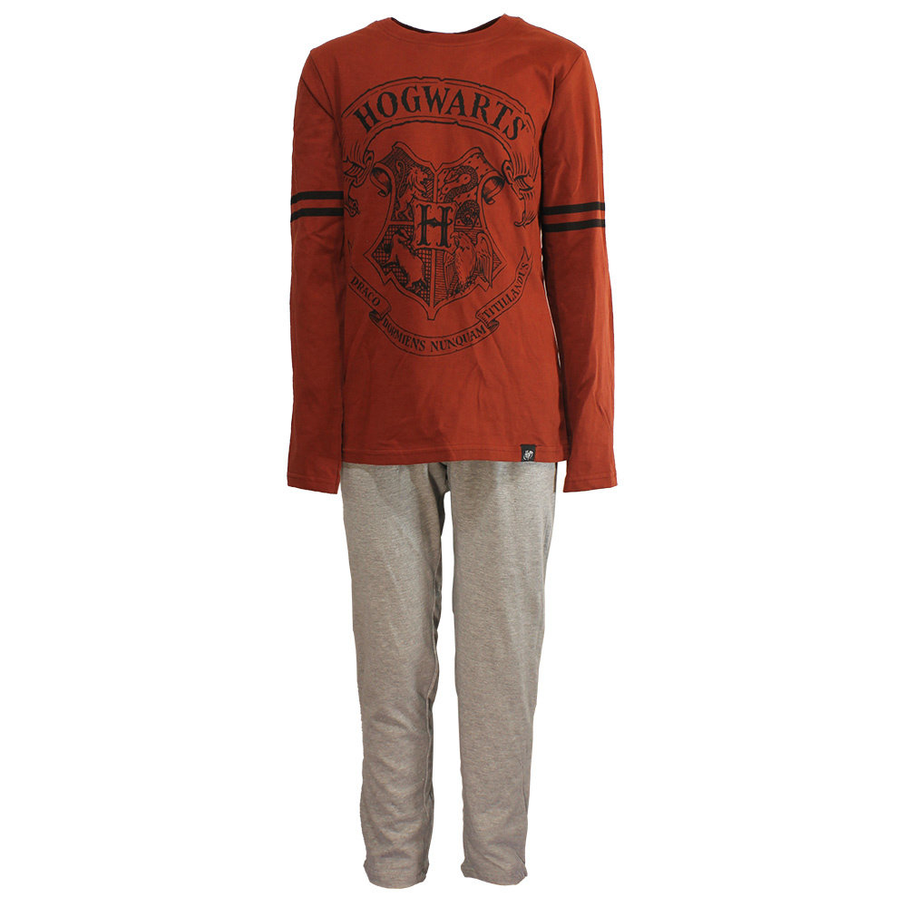 Harry Potter Harry Potter Hogwarts Pyjama Rood Grijs - Officiële Merchandise Harry Potter Harry Potter Hogwarts Pyjama Rood Grijs - Officiële Merchandise