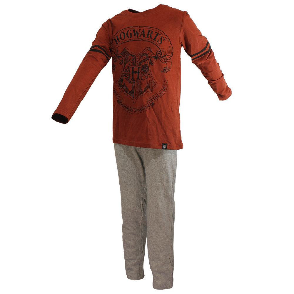 Harry Potter Harry Potter Hogwarts Pyjama Rood Grijs - Officiële Merchandise Harry Potter Harry Potter Hogwarts Pyjama Rood Grijs - Officiële Merchandise