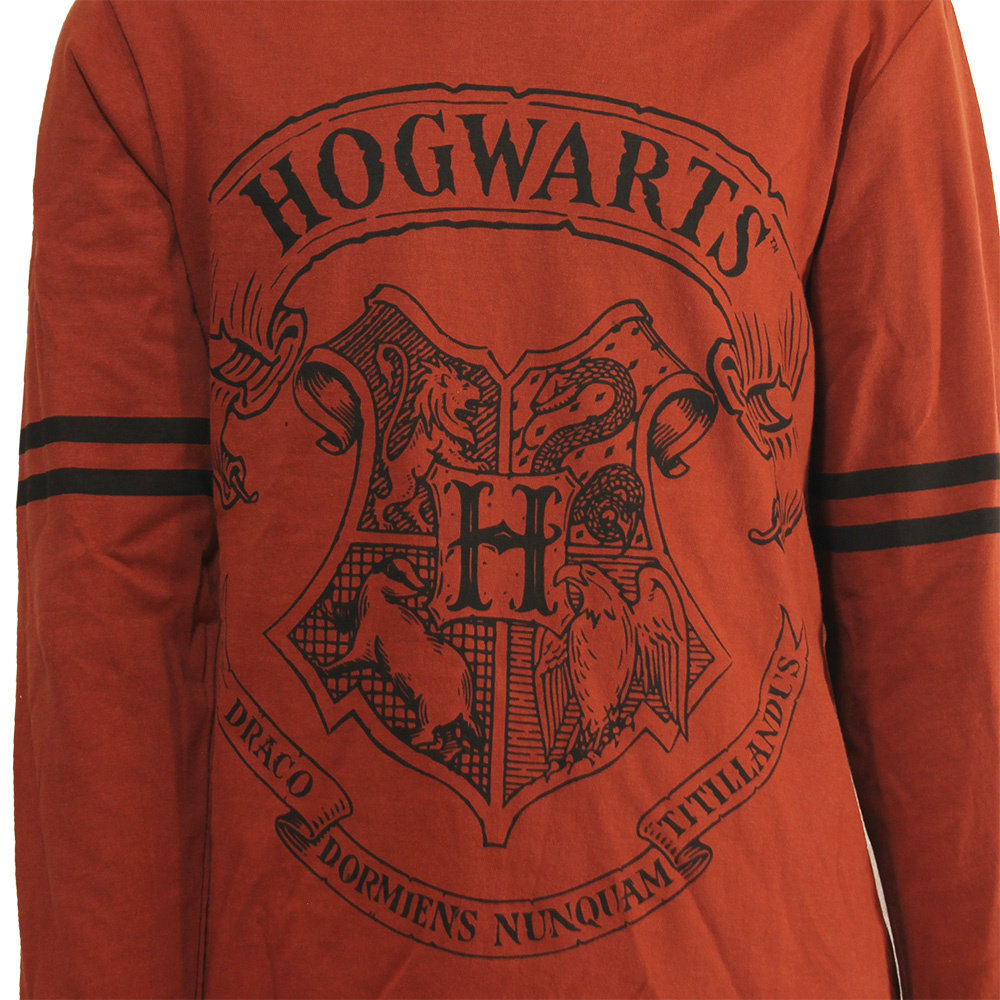 Harry Potter Harry Potter Hogwarts Pyjama Rot Grau – Offizielles Merchandise Harry Potter Harry Potter Hogwarts Pyjama Rot Grau – Offizielles Merchandise