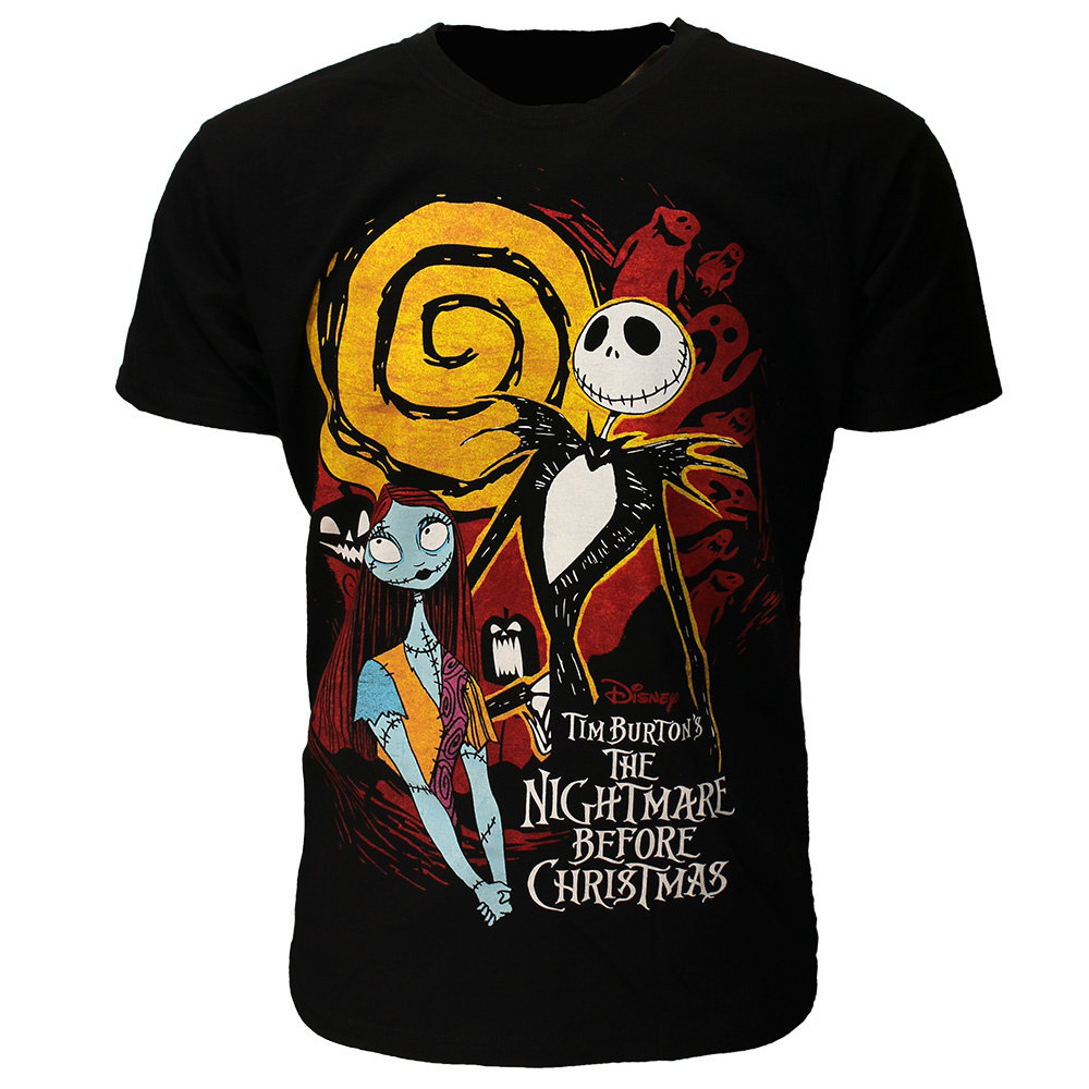 The Nightmare Before Christmas Disney Tim Burton’s The Nightmare Before Christmas T-Shirt - Officiële Merchandise The Nightmare Before Christmas Disney Tim Burton’s The Nightmare Before Christmas T-Shirt - Officiële Merchandise