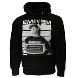 Band Merchandise Eminem Slim Shady Mugshot Kapuzenpullover