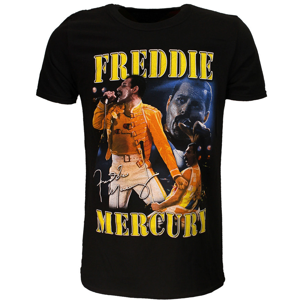 Band Merchandise Freddie Mercury Live Homage T-Shirt – offizielles Merchandise Band Merchandise Freddie Mercury Live Homage T-Shirt – offizielles Merchandise