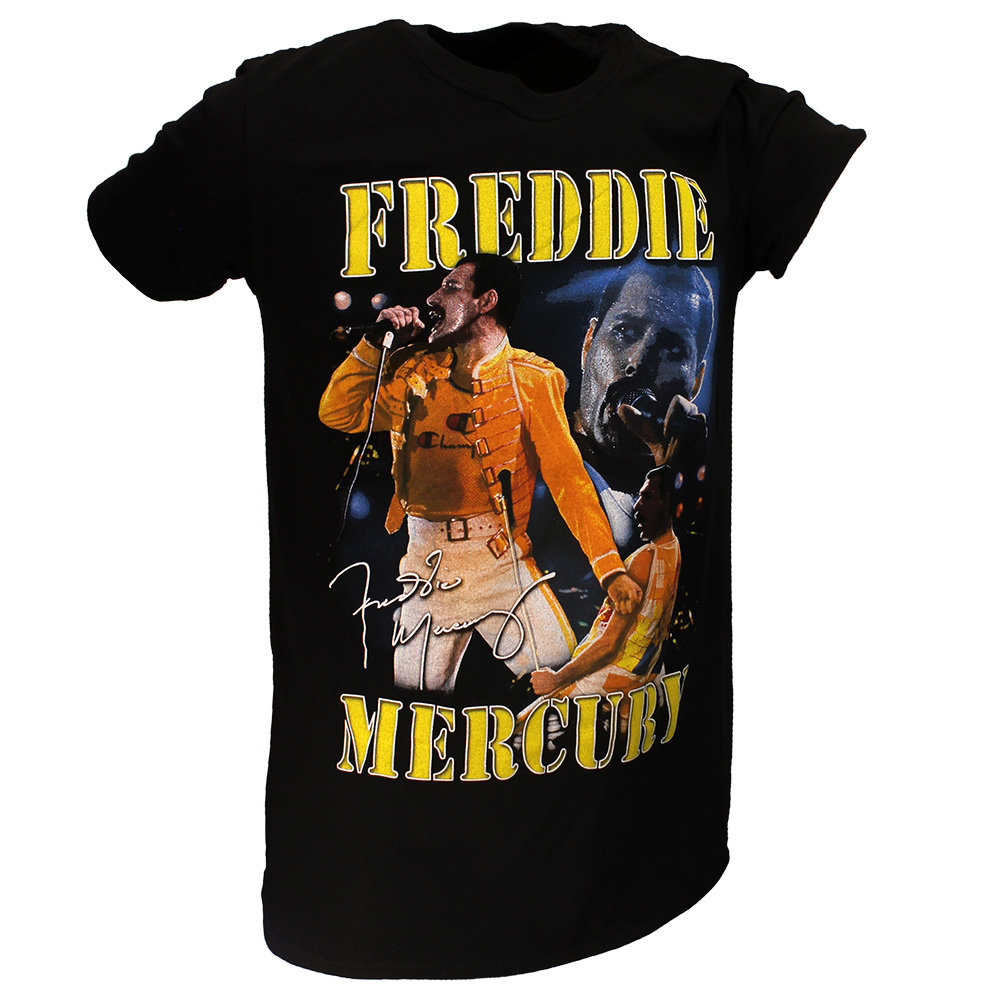 Band Merchandise Freddie Mercury Live Homage T-Shirt – offizielles Merchandise Band Merchandise Freddie Mercury Live Homage T-Shirt – offizielles Merchandise
