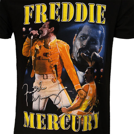Band Merchandise Freddie Mercury Live Homage T-Shirt – offizielles Merchandise Band Merchandise Freddie Mercury Live Homage T-Shirt – offizielles Merchandise