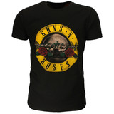 Band Merchandise Klassisches Guns N' Roses-Logo-T-Shirt
