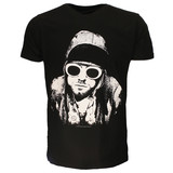 Band Merchandise Kurt Cobain Planga Photo T-Shirt