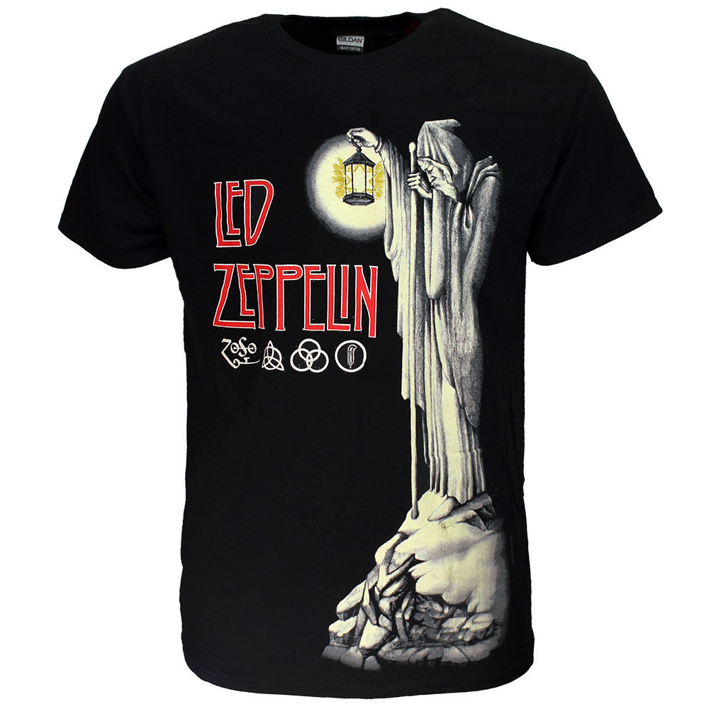 Band Merchandise Led Zeppelin Hermit T-Shirt - Officiële Merchandise Band Merchandise Led Zeppelin Hermit T-Shirt - Officiële Merchandise