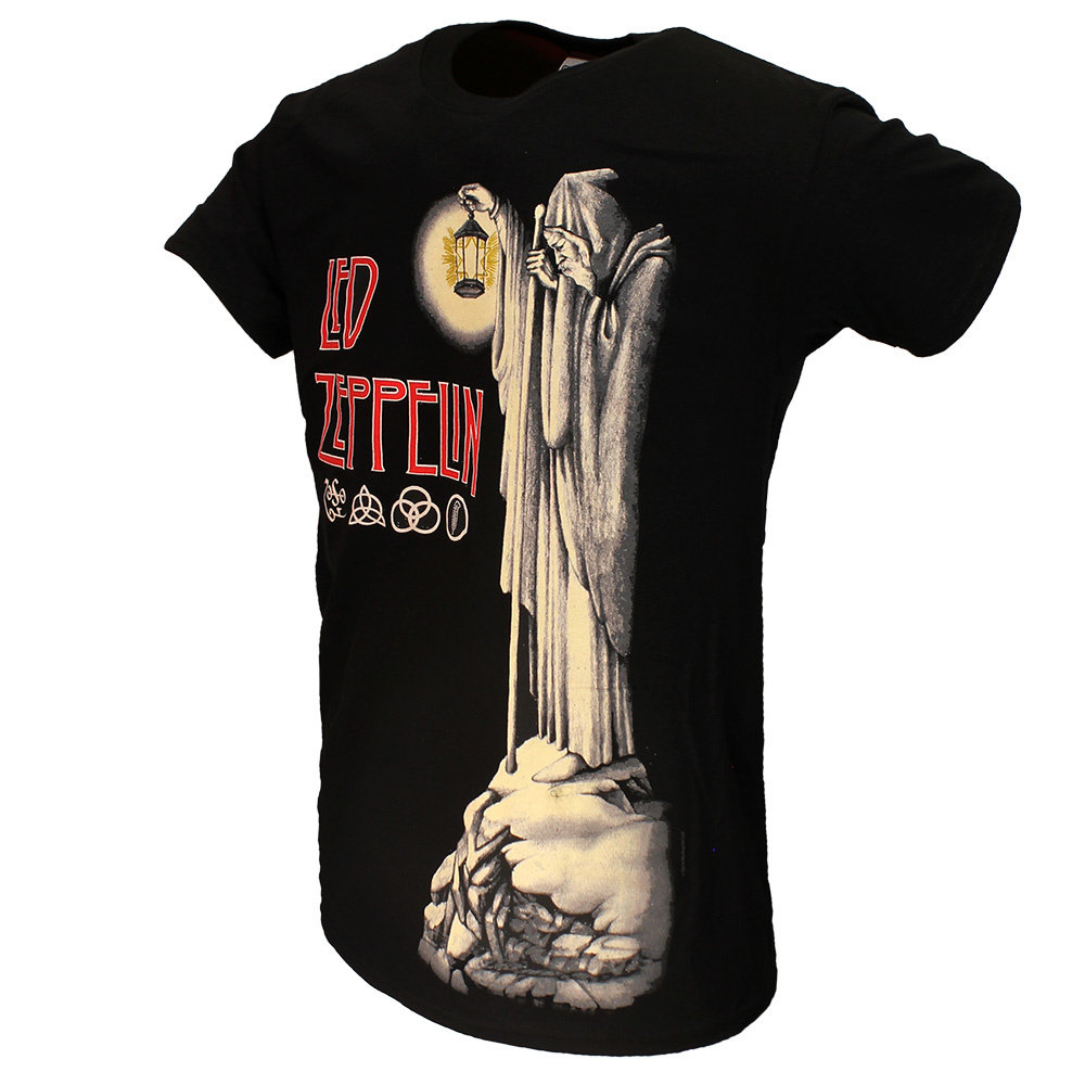 Band Merchandise Led Zeppelin Hermit T-Shirt - Officiële Merchandise Band Merchandise Led Zeppelin Hermit T-Shirt - Officiële Merchandise