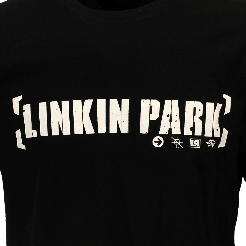 Band Merchandise Linkin Park Logo Official Band T-Shirt - Officiële Merchandise Band Merchandise Linkin Park Logo Official Band T-Shirt - Officiële Merchandise