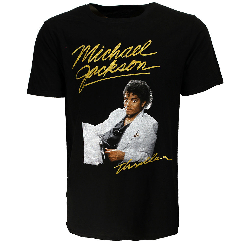 Band Merchandise Michael Jackson Thriller White Suit T-Shirt - Officiële Merchandise Band Merchandise Michael Jackson Thriller White Suit T-Shirt - Officiële Merchandise