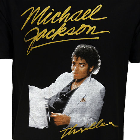 Michael Jackson Photo White T-Shirt