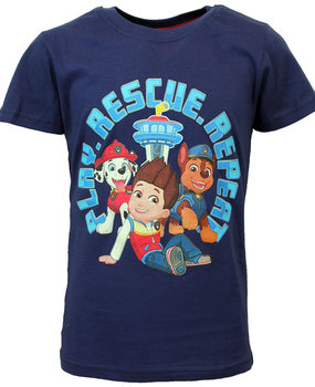 Paw Patrol Play Rescue Repeat Kinder T-Shirt Dunkelblau Paw Patrol Play Rescue Repeat Kinder T-Shirt Dunkelblau