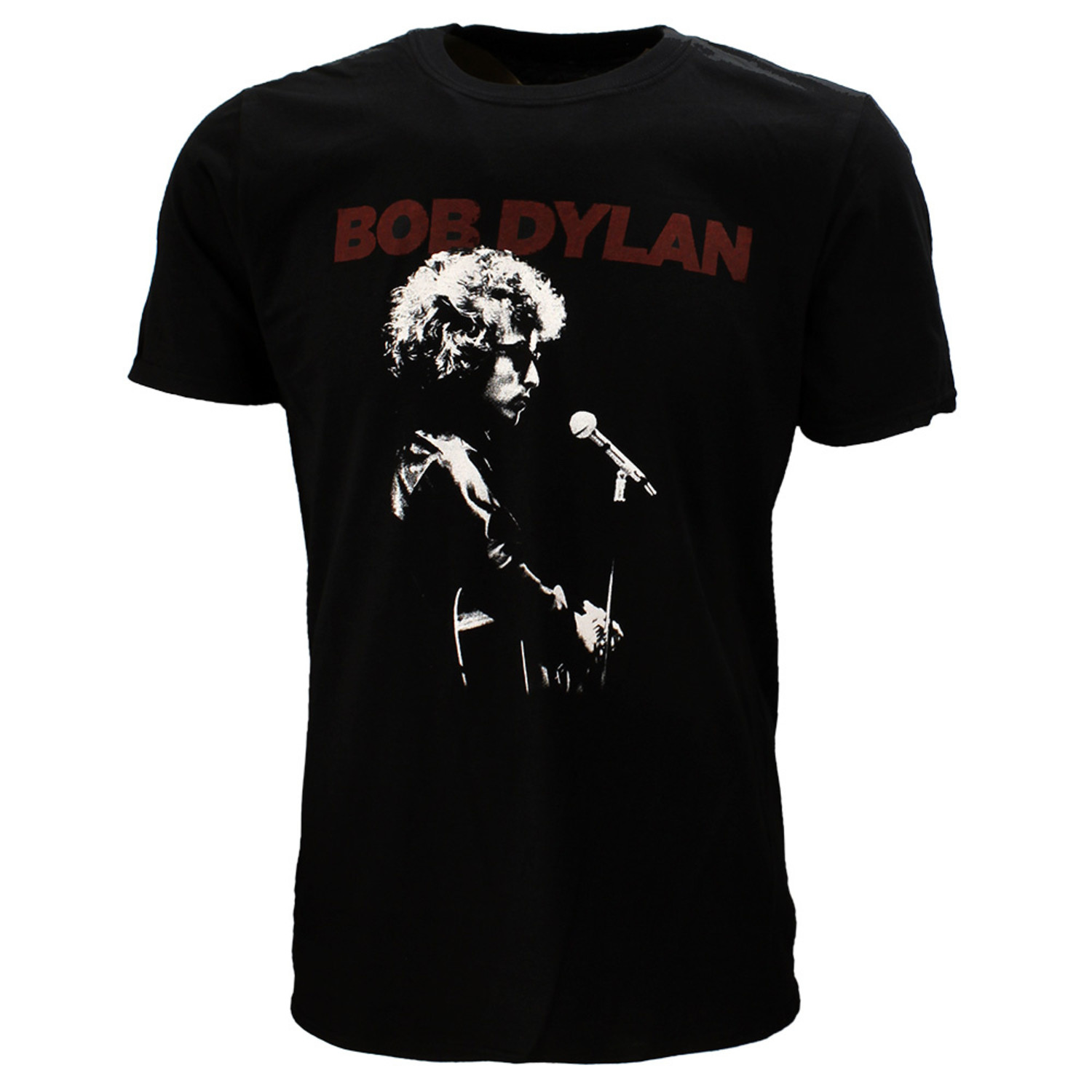 Official Bob Dylan "Sound Check" T-Shirt - Men's Black Raglan 3/4 Sleeve Tee, Skinny Fit Music Shirt - View #11