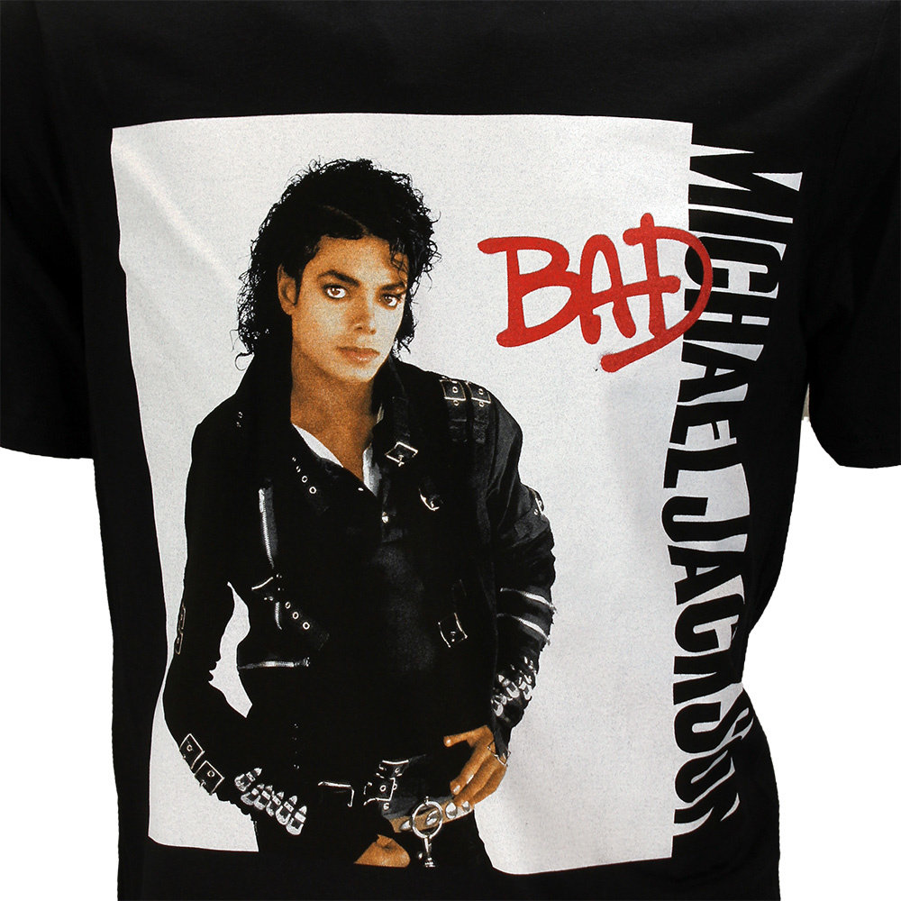 Band Merchandise Michael Jackson Bad T-Shirt - Officiële Merchandise Band Merchandise Michael Jackson Bad T-Shirt - Officiële Merchandise