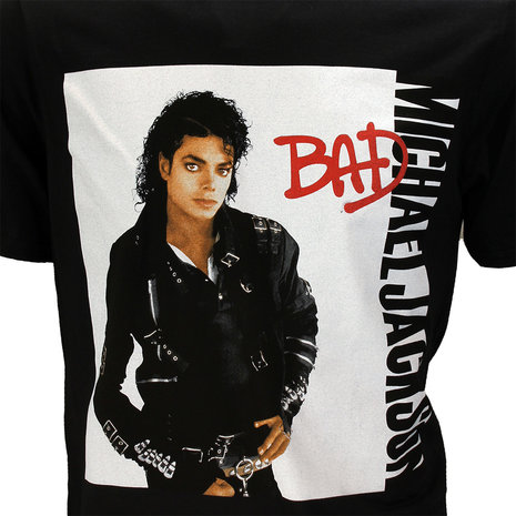 Band Merchandise Michael Jackson Bad T-Shirt – Offizielles Merchandise