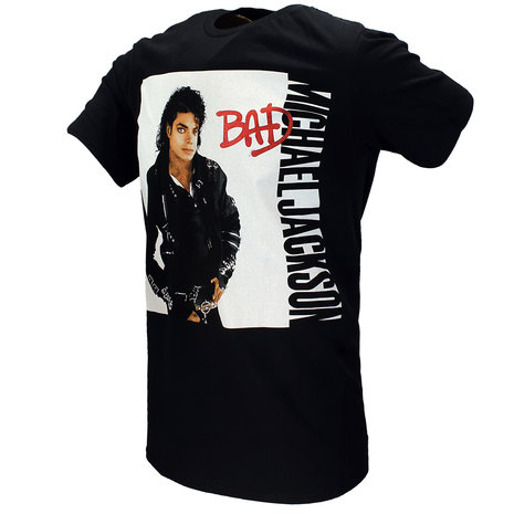 Band Merchandise Michael Jackson Bad T-Shirt - Officiële Merchandise Band Merchandise Michael Jackson Bad T-Shirt - Officiële Merchandise