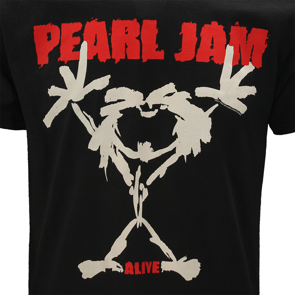 Band Merchandise Pearl Jam Stickman T-Shirt - Officiële Merchandise Band Merchandise Pearl Jam Stickman T-Shirt - Officiële Merchandise