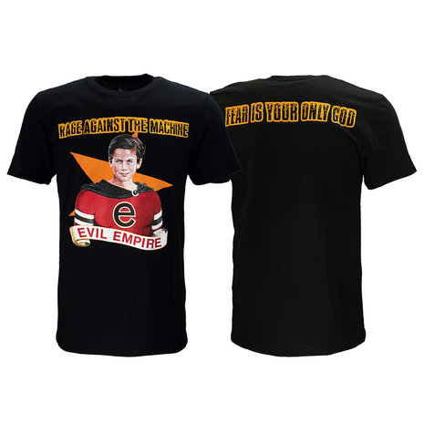Band Merchandise Rage Against The Machine Fear Is Our Only God T-Shirt - Official Merchandise Band Merchandise Rage Against The Machine Fear Is Our Only God T-Shirt - Official Merchandise