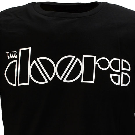 Band Merchandise The Doors Logo Offizielles Band-T-Shirt – Offizielles Merchandise Band Merchandise The Doors Logo Offizielles Band-T-Shirt – Offizielles Merchandise