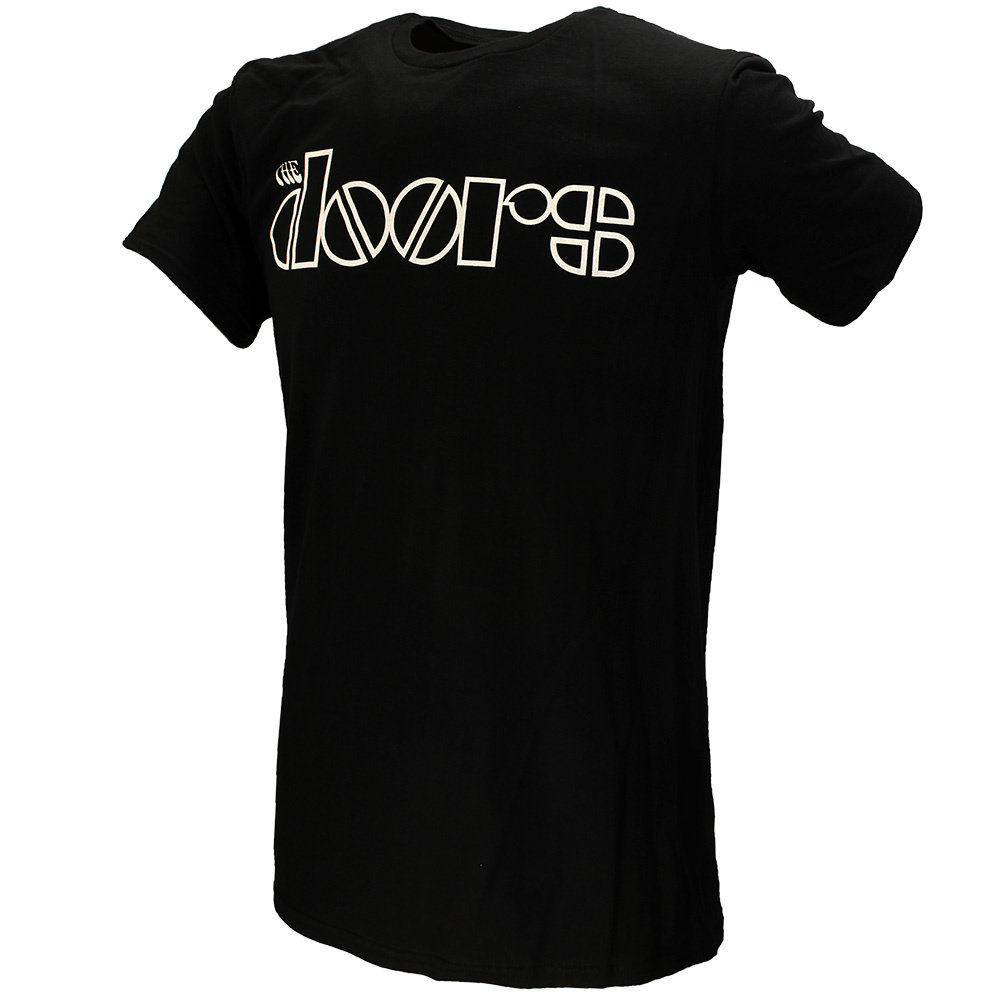 Band Merchandise The Doors Logo Offizielles Band-T-Shirt – Offizielles Merchandise Band Merchandise The Doors Logo Offizielles Band-T-Shirt – Offizielles Merchandise