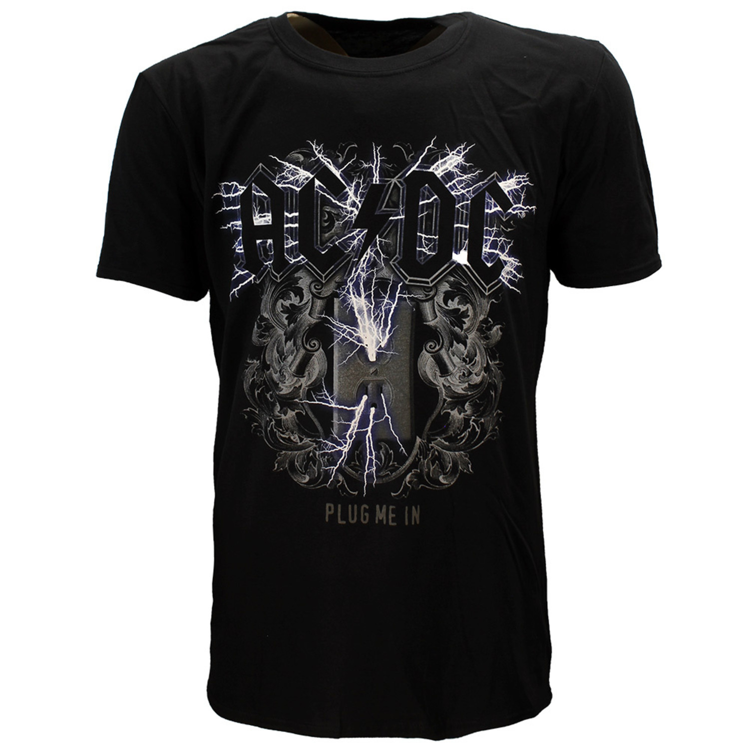 AC DC Electric Plug Me In T Shirt Official Merchandise