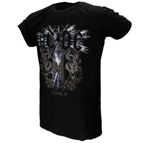 Band Merchandise AC/DC Electric Plug Me In T-Shirt – Offizielles Merchandise Band Merchandise AC/DC Electric Plug Me In T-Shirt – Offizielles Merchandise