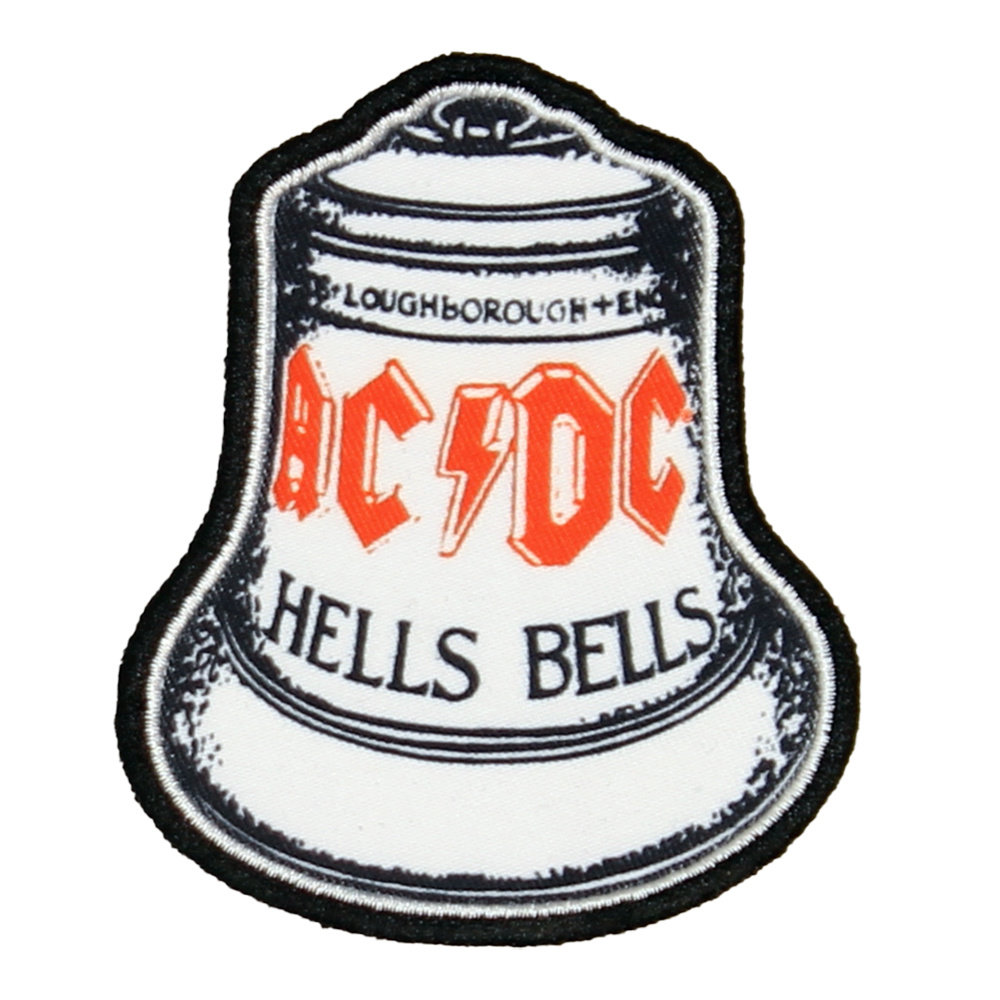 AC/DC Hells Bells White Patch Official Merchandise