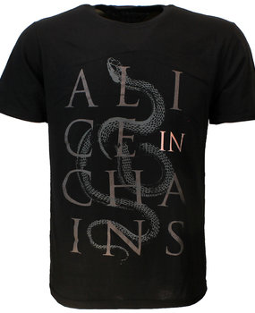 Band Merchandise Alice In Chains Schlangen T-Shirt Band Merchandise Alice In Chains Schlangen T-Shirt