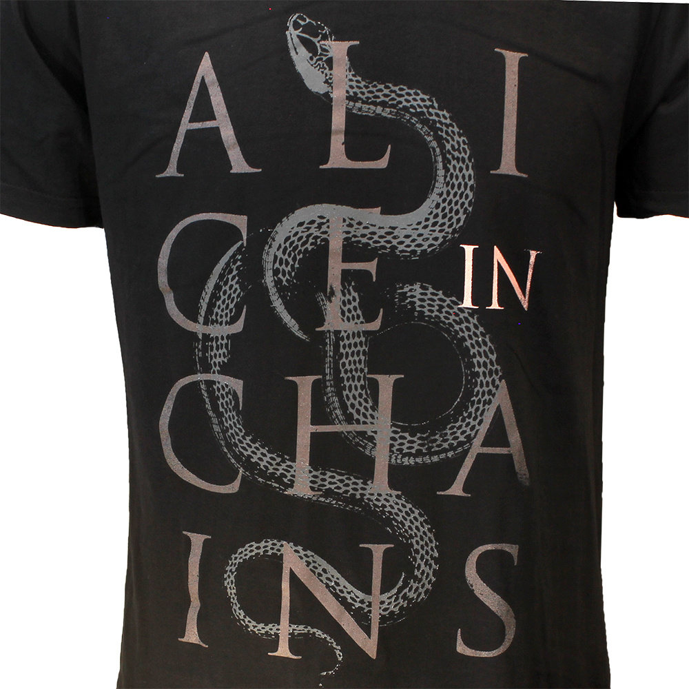 Band Merchandise Alice In Chains Snakes T-Shirt - Officiële Merchandise Band Merchandise Alice In Chains Snakes T-Shirt - Officiële Merchandise