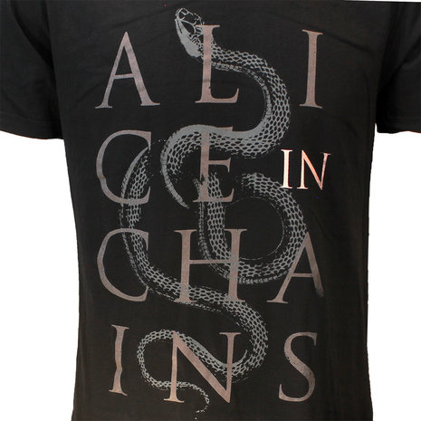 Band Merchandise Alice In Chains Snakes T-Shirt - Officiële Merchandise Band Merchandise Alice In Chains Snakes T-Shirt - Officiële Merchandise