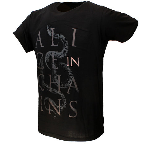 Band Merchandise Alice In Chains Snakes T-Shirt - Officiële Merchandise Band Merchandise Alice In Chains Snakes T-Shirt - Officiële Merchandise
