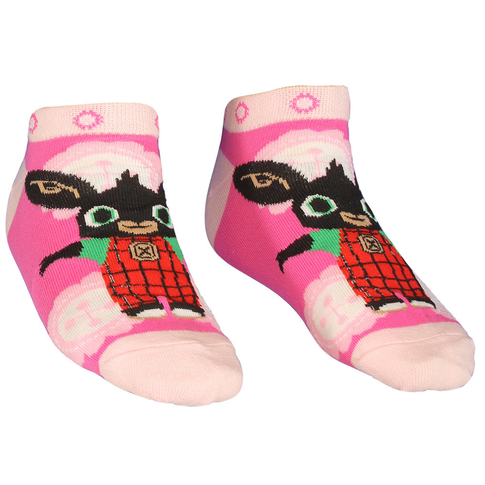 Bing Girls Summer Socks 3 Pack Pink Bing Girls Summer Socks 3 Pack Pink