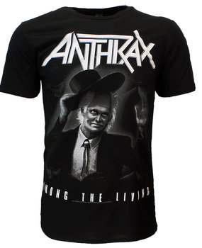 Band Merchandise Anthrax Among The Living T-Shirt Band Merchandise Anthrax Among The Living T-Shirt