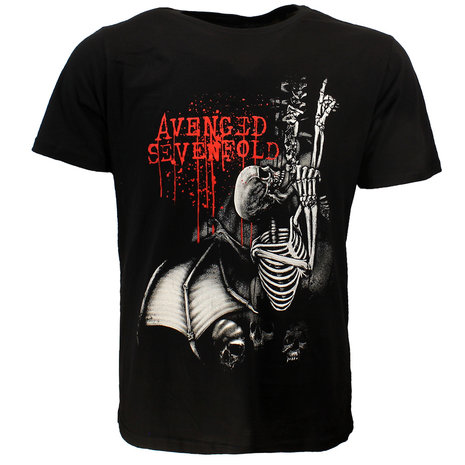 Band Merchandise Avenged Sevenfold Spine Climber T-Shirt - Officiële Merchandise
