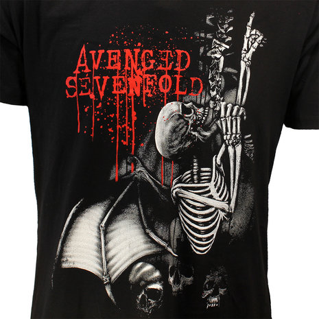 Band Merchandise Avenged Sevenfold Spine Climber T-Shirt - Officiële Merchandise