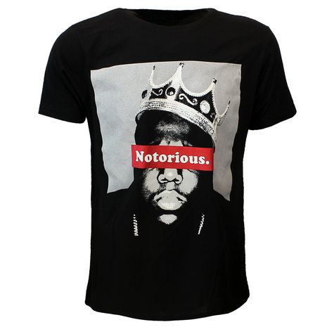Band Merchandise Biggie Smalls aka Notorious BIG T-Shirt - Officiële Merchandise Band Merchandise Biggie Smalls aka Notorious BIG T-Shirt - Officiële Merchandise