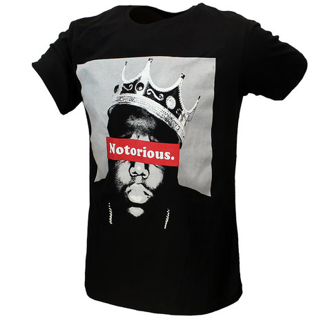 Band Merchandise Biggie Smalls aka Notorious BIG T-Shirt - Officiële Merchandise Band Merchandise Biggie Smalls aka Notorious BIG T-Shirt - Officiële Merchandise