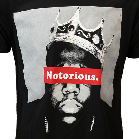Band Merchandise Biggie Smalls aka Notorious BIG T-Shirt - Officiële Merchandise Band Merchandise Biggie Smalls aka Notorious BIG T-Shirt - Officiële Merchandise