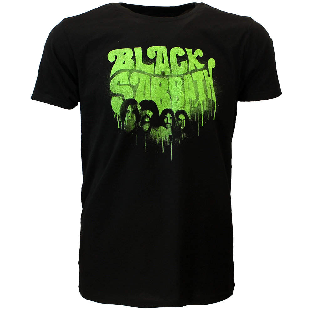 Band Merchandise Black Sabbath Graffiti T-Shirt - Officiële Merchandise Band Merchandise Black Sabbath Graffiti T-Shirt - Officiële Merchandise