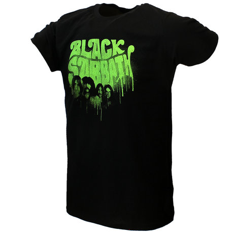 Band Merchandise Black Sabbath Graffiti T-Shirt - Officiële Merchandise Band Merchandise Black Sabbath Graffiti T-Shirt - Officiële Merchandise