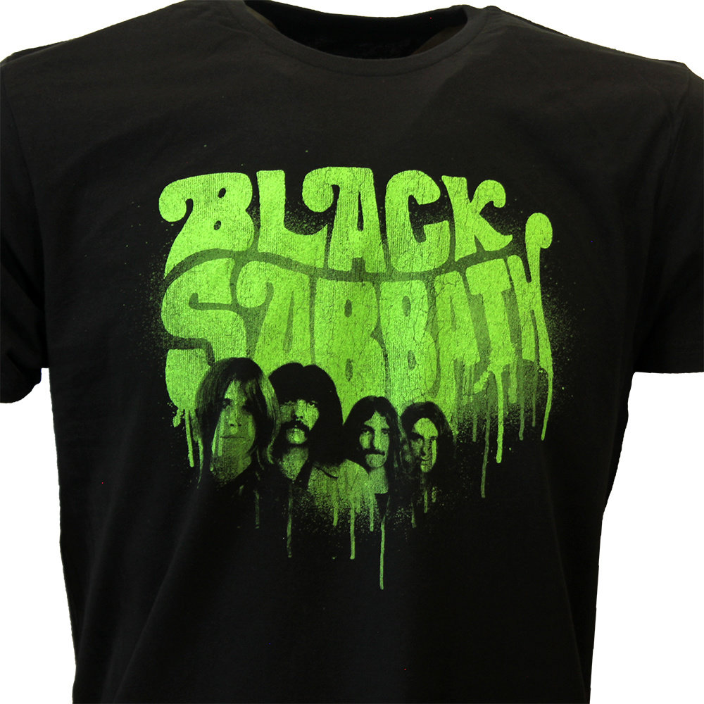 Band Merchandise Black Sabbath Graffiti T-Shirt - Officiële Merchandise Band Merchandise Black Sabbath Graffiti T-Shirt - Officiële Merchandise