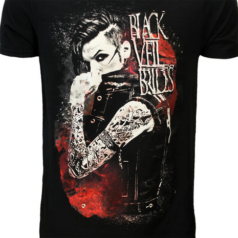 Band Merchandise Black Veil Brides Inferno T-Shirt - Officiële Merchandise Band Merchandise Black Veil Brides Inferno T-Shirt - Officiële Merchandise