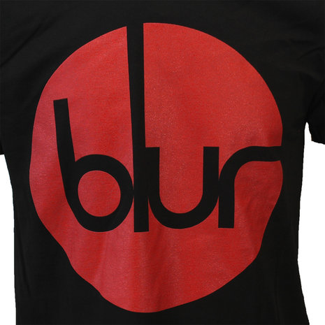 Band Merchandise Blur Circle Logo T-Shirt - Official Merchandise Band Merchandise Blur Circle Logo T-Shirt - Official Merchandise