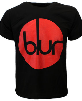 Band Merchandise T-Shirt mit Blur-Circle-Logo Band Merchandise T-Shirt mit Blur-Circle-Logo