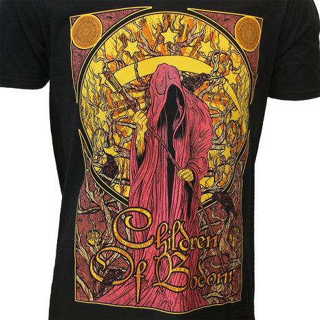 Band Merchandise Children Of Bodom Nouveau Reaper T-Shirt - Official Merchandise Band Merchandise Children Of Bodom Nouveau Reaper T-Shirt - Official Merchandise